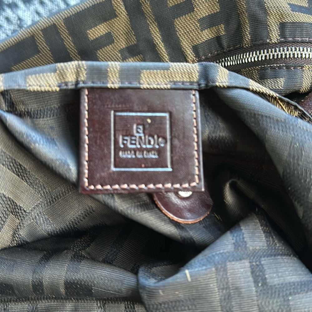 Fendi Zucca Tote - Picture 6 of 12